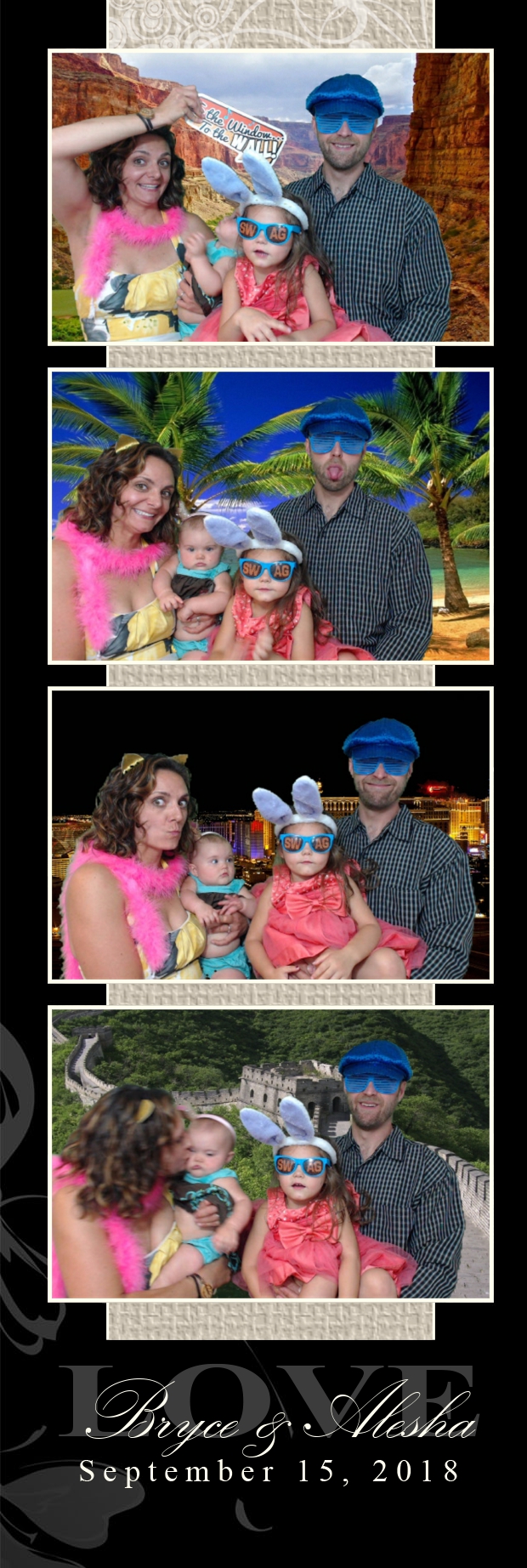 Alesha and Bryce's Wedding | View more photos from the event at gallery.photoboothbillings.com/u/PhotoBoothBillings/Alesha-and-Bryces-Wedding